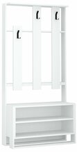 Esikukomplekt Kalune Design 855, 90 cm, valge
