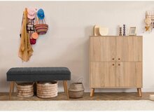 Esikumööblikomplekt Kalune Design Multilux 200 - 1053, antratsiit/sonoma tamm