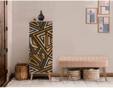 Esikumööblikomplekt Kalune Design Vegas Sonomo, 928 - 0900, 50 x 135 x 38 cm, pruun/sonoma tamm