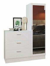 Kummut Kalune Design Multi Purpose CC6-W, 47 x 100 x 140 cm, valge