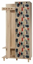 Esikukomplekt Kalune Design 869(IV), punane/tamme värv