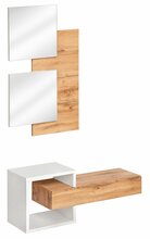 Esikumööbli komplekt ASM Easy II, tamm/valge