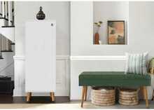 Esikumööblikomplekt Kalune Design Vegas White 200 - 1070, valge/roheline