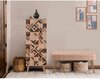 Esikumööblikomplekt Kalune Design Vegas Sonomo 914 - 0900, 50 x 135 x 38 cm, pruun/beež