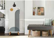 Esikumööblikomplekt Kalune Design Set Vegas White, 50 x 135 x 38 cm, valge/hall