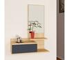 Esikumööblikomplekt Kalune Design Rozella, 31.3 x 60 x 90 cm, antratsiit/tamm