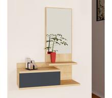 Esikumööblikomplekt Kalune Design Rozella, 31.3 x 60 x 90 cm, antratsiit/tamm
