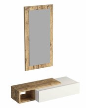 Esikumööblikomplekt Kalune Design Vien, pruun/valge
