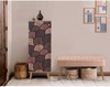 Esikumööblikomplekt Kalune Design Vegas 939 - 0900, 50 x 135 x 38 cm, beež/sonoma tamm