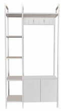 Esiku riidekapp Kalune Design Doga 322RTC1803, 35 x 90 x 175 cm, valge