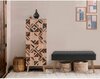 Esikumööblikomplekt Kalune Design Vegas 200 - 1053, siseruumidesse, 50 x 135 x 38 cm, antratsiit/pruun/sonoma tamm