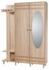 Esikukomplekt Kalune Design 863(II), tamme värv