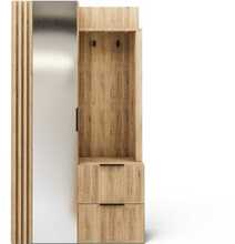 Esikukapp Eltap Riganni, 100 x 180 x 36 cm, tamm