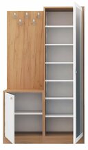 Esikukomplekt Kalune Design Broc, pruun/valge