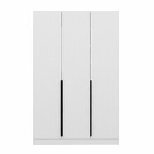 Esikukapp Kalune Design Noah 8254, 35 x 135 x 210 cm, valge