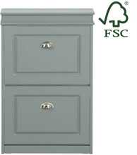 Jalatsikapp Sobuy FSR78-HG, 53 x 24 x 82 cm, hall/hõbe