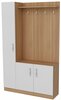 Esikukomplekt Kalune Design Naturel, pruun/valge