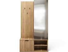 Esikukapp Eltap Oturra, 100 x 35 x 189 cm, tamm