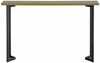 Konsoolilaud Sobuy FSB50-PF, 120 x 20 x 75 cm, pruun/must