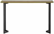 Konsoolilaud Sobuy FSB50-PF, 120 x 20 x 75 cm, pruun/must
