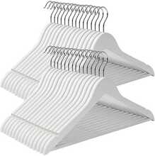 Riidepuude komplekt Songmics, 30 tk, 44,5 x 1,2 x 23 cm, valge