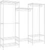 Riidenagi SONGMICS, 175 x 180 cm, pilvevalge