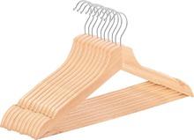Puidust riidepuude komplekt Springos HG0057, 20 tk, pruun