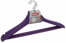 Riidepuud Sauber 24850013, puit, lilla, 3 tk