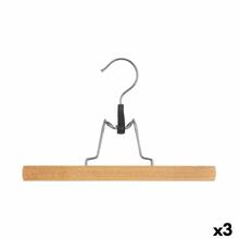 Riidepuu seelikutele ja pükstele 5five Simply Smart, 3 tk, 25 x 16,3 cm, pruun