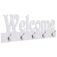 Seinale kinnitatav nagi Soduinamams Welcome, 74 x 29.5 cm, valge