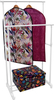 Riidenagi Ordinett Deluxe Double, 88 x 43 x 98-175 cm, valge