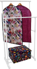 Riidenagi Ordinett Deluxe Double, 88 x 43 x 98-175 cm, valge