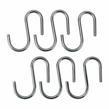 Riputatavad konksud Metaltex Lonardo, 6 tk, hõbedased, 6,5 cm