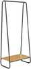 Riidenagi Home4you Hedvig, 60 x 40 x 150 cm, pruun/must