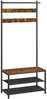 Riidenagi VASAGLE HSR411B01, 32.2 x 64 x 180 cm, vintage pruun-must