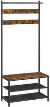 Riidenagi VASAGLE HSR411B01, 32.2 x 64 x 180 cm, vintage pruun-must