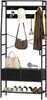 Riidenagi kingariiuliga Homcom, 80 x 30 x 180,5 cm, must