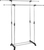 Riidestange Springos HA7455, 90 - 155 cm, must/kroom