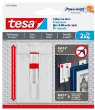Konksud raami riputamiseks TESA 77777, 2 x 2 kg, reguleeritavad