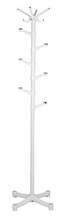 Riidestange GoodHome, 180 cm, valge