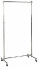 Riidestange Home4you Gigant, 122-177 x 93 x 43 cm, hall