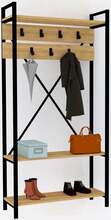 Riidestange Kalune Design Alfa Sapphire, 180 cm, must/puit