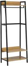 Esikuriiul Home4you Lavina, 64 x 40 x 169 cm, pruun/must