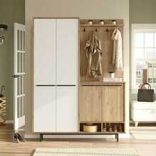 Raamatukapp Asir OS1-SW, 147,4 x 195,6 cm, valge