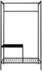 Riidestange House Nordic Vita, 170 x 110 cm, must