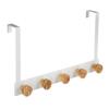 Uksenagi 5Five Simply Smart 151570B, 5 konksu, valge