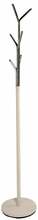 Riidestange Signal Meble Leta, 174 cm, valge/kroom