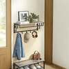 Seinale kinnitatav nagi Vasagle LCR102B01, 30 x 66 x 27 cm, must