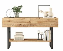 Konsoollaud Kalune Design ML23-A, 138.8 x 43 x 75.7 cm, pruun