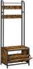 Kapistange Vasagle, 40 x 65 x 170 cm, vintagepruun-must